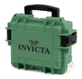 INVICTA Watch Box DC3LTG zelený - 3 ks hodiniek